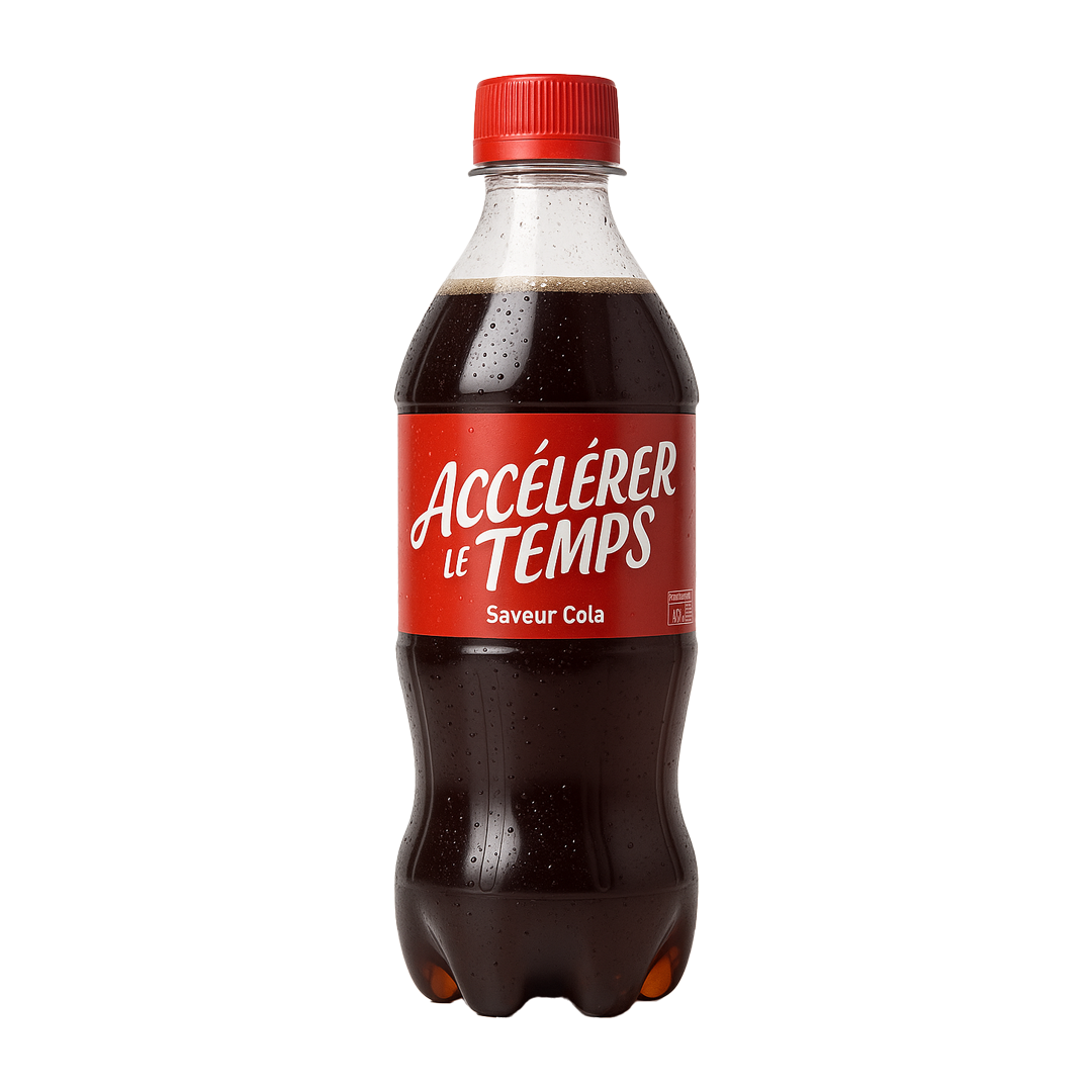 cola pétilliant accélérateur de temps